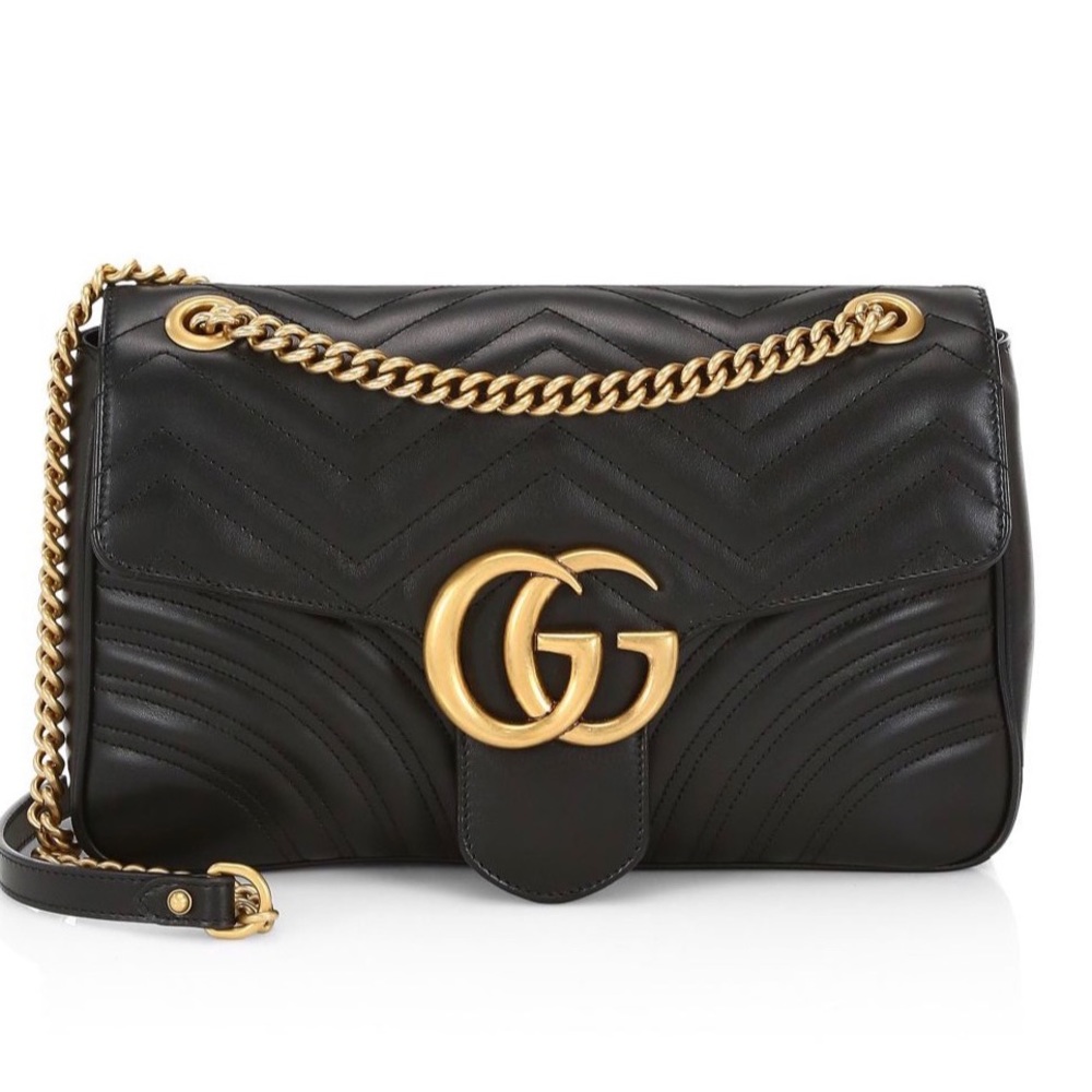 🔥GUCCI GG MARMONT MATELASSÉ BAG
